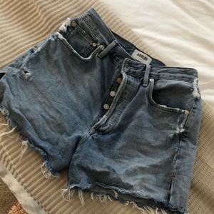 AGOLDE denim shorts